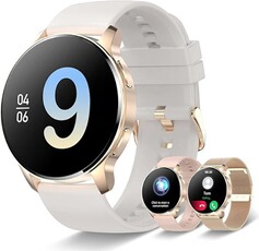 Montre connectée GENERIQUE Montre Connectée Femme avec Appel Bluetooth, 1.32" Smartwatch avec Fonction Féminine Fréquence Cardiaque Sommeil Podometre SpO2 Pression artérielle,