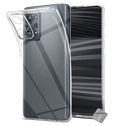 Coque silicone gel fine pour Realme GT 2 Pro 5G + film ecran - TPU TRANSPARENT -