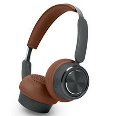 Casque bluetooth stéréo marron M271DB