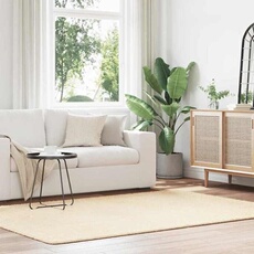 VIDAXL - Tapis Shaggy - Crème - 160x230 cm