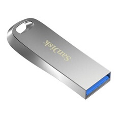 Ultra Luxe Clé USB 64 GB argent SDCZ74-064G-G46 USB 3.1 (Gen 1)