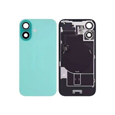 Original Cache Batterie Vitre Arrière Pulled (PIEC) Sarcelle pour iPhone 16 Plus