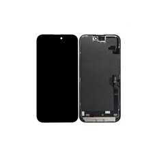 Original Ecran LCD et Vitre Tactile Pulled (PIEC) Noir pour iPhone 16 Plus (Grade A)