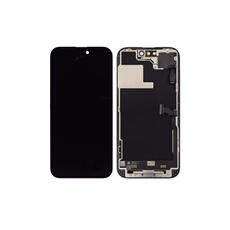 Original Ecran LCD et Vitre Tactile Pulled (PIEC) Noir pour iPhone 14 Pro (Grade A)