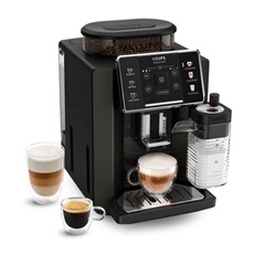 Sensation Lait M50, Machine à café automatique, 3 recettes cafés 3 lactées, noire EA912910