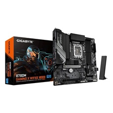 B760M GAMING X WIFI6E GEN5 - Carte-mère - micro ATX - Socket LGA1700 - B760 Chipset - USB-C 3.2 Gen2, USB 3.2 Gen 1 - 2.5 Gigabit LAN, Wi-Fi 6E,