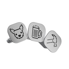 Pack 1 badges Ledger et pour cryptowallet Nano™ Gen5 - vue 2