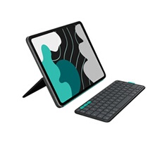 Flip Folio étui clavier pour iPad Pro 13 pouces M4 et iPad Air 13 pouces M2 et M3 2024 2025 - vue 2
