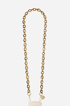 Chaîne de téléphone Cassy ecaille 120 cm