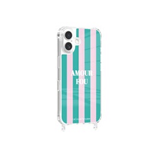 imprimée MagSafe Amour Fou avec anneau pour iPhone