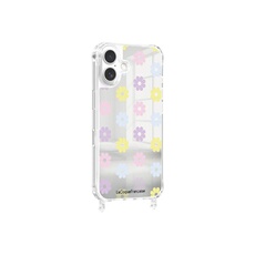 Coque imprimée La coque Française Miroir Marguerites pastels avec anneau pour iPhone - vue 2
