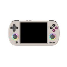 Console rétrogaming szsmart Console de jeu RG40XX H écran IPS 4 pouces 5 000 jeux 3200 mAh (64 Go) - blanc