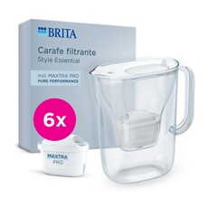 BRITA Style Essential 6 cartouches MAXTRA PRO pure performance Carafe Offerte