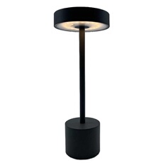 Lampe de table sans fil ROBY Gris H30cm