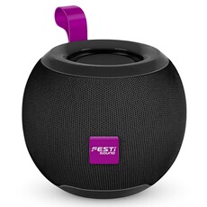 Enceintes, baffle et amplis DJ GENERIQUE Enceinte Bluetooth Autonome sur Batterie Festi One - BT 5.0 / Carte Micro-SD / USB / FM - Coloris Noir