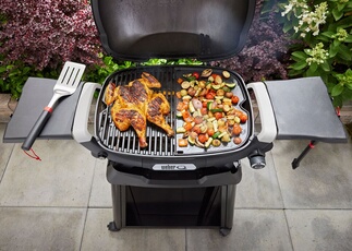2 tablettes latérales pour barbecue à gaz Q 2100N