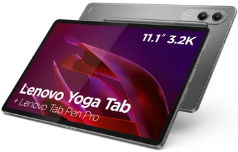 Tablette tactile Lenovo Yoga Tab 11,1" 256 Go Gris luna + Lenovo Tab Pen Pro