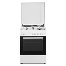 Continental Edison Cuisiniere Mi Te Cecm60fcw 3 Feu Gaz 1 Électrique L59 8 P61 H8