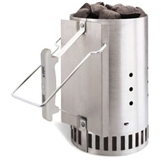 Cheminée d allumage pour barbecue a charbon Rapidfire Poids 2 18 kg Dimensions 3