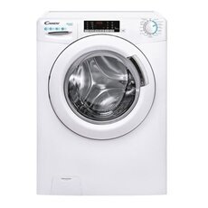 Lave-linge hublot CS1410TXME/FR - 10 kg - Induction - Vapeur - 1400 trs/min - Classe A - Programme rapide - Blanc
