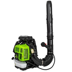 Souffleur de feuilles à Moteur thermique 3.6CV - 76Cm3 Bretelles dorsales réglables
