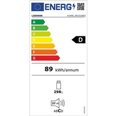 Acheter Refrigerateur une porte K1450091522851 gris Bon état - 697,00 € Refrigerateur une porte K1450091522851 gris Bon état - Liebherr reconditionné disponible sur Darty