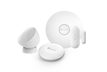 Pack 1 passerelle A3 R200 / 1 détecteur d'ouverture T2C / Un détecteur de mouvement T1C / un bouton intelligent T3C