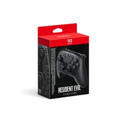 Manette sans fil Pro Controller Edition Resident Evil Requiem Noir pour Nintendo Switch 2