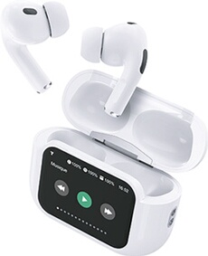 TWS Play Touch ANC Ecran Tactile 1.65'' Intra Wh