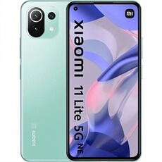 Smartphone 11 lite 5g ne vert 6.55 pouces RAM 8 Go stockage 128 Go