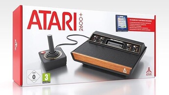 Console rétrogaming Atari Classic Game Console Black