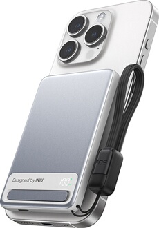 Acheter PB MagPro Slim 5k mAh Magnet+ USB C + cbl USB C Wh Bon état - 35,99 € PB MagPro Slim 5k mAh Magnet+ USB C + cbl USB C Wh Bon état - reconditionné disponible sur Darty