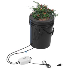 Systèmes De Culture Hydroponique DWC 20L 1 Seau Pour Légumes à Feuilles Fleurs
