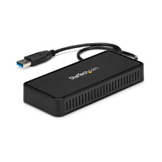 Startech Station d'accueil USB 3.0 double affichage DisplayPort 4K 60Hz pour PC portable - 2x DP 4K 60Hz ou 1x DP 5K 60Hz - Station d'accueil - USB -