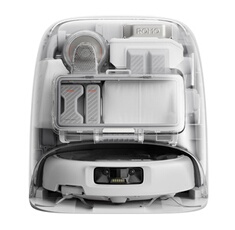 DJI ROMO P Robot Aspirateur Laveur avec Station 25000 Pa 260 ml - vue 2