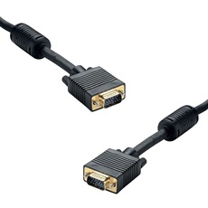 Câble VGA HD 15 Mâle pour HD 15 Mâle 5 et or - vue 2