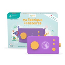 Conteuse d'histoires intéractive Ma Fabrique à Histoires violet