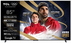 85X11K QD-MiniLED GOOGLE TV et systeme sonore Bang&Olufsen 215 cm 4K 2025