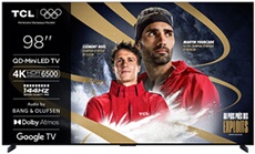 98X11K QD-MiniLED GOOGLE TV et systeme sonore Bang&Olufsen 248 cm 4K 2025