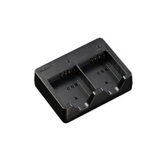 Chargeur de batterie BJ 12 pour double batterie Ricoh GR IV / DB 120 - vue 2