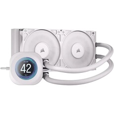 Watercooling pour processeur a ecran LCD CORSAIR NAUTILUS 240 RS Blanc