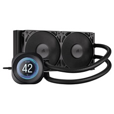 Watercooling pour processeur a ecran LCD CORSAIR NAUTILUS 240 RS Noir