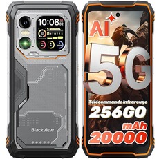 Smartphone Blackview Smartphone XPLORE 1 5G 6.78" 16Go+512Go+1To 20000mAh NFC-640g-Noir