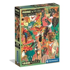 Puzzle More is more - Animaux sauvage et botanique 1000 pièces