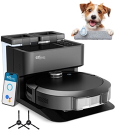 Acheter Robot aspirateur laveur connecte avec base de vidage All-in-one Z10 Plus État correct - 337,99 € Robot aspirateur laveur connecte avec base de vidage All-in-one Z10 Plus État correct - Eziclean reconditionné disponible sur Darty