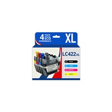 123CONSOMMABLES - LC422XL - Cartouches d'encre XL Grande capacité LC-422XLVAL Compatible avec Brother LC-422XLVAL pour Brother MFC-J5340DW