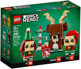 Acheter LEGO BrickHeadz 40353 Renne, Elfe et Elfie Bon état - 17,95 € LEGO BrickHeadz 40353 Renne, Elfe et Elfie Bon état - reconditionné disponible sur Darty