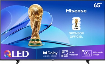 TV QLED Hisense 4K UHD 65E7Q 165 cm 2025