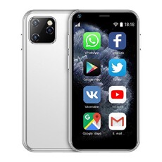 Smartphone YONIS Smartphone Ultra Mince 2.5 Pouces Quad Core Bluetooth Wifi Dual SIM 1GB+8GB 3G + SD 32Go Noir