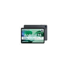 Tablette tactile Blackview Tablette Tactile TABWEE T80 10.5" 1080P RAM12Go ROM64Go-SD 2To, Android 15 6000 mAh WiFi 5G Bluetooth 5.0,Gemiii Google - Gris